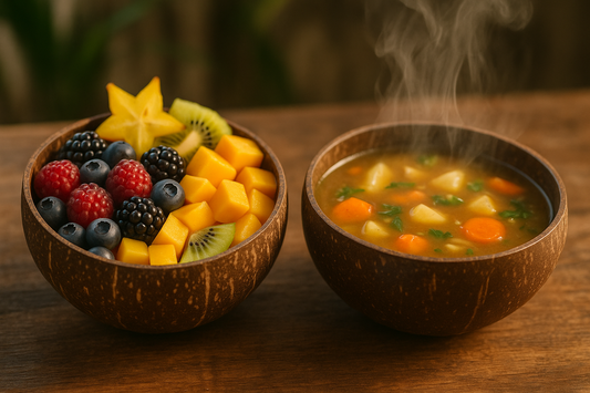 Coconut Bowls/ Naturally Retained